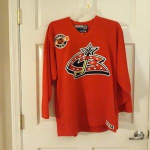 Men's CCM Columbus Blue Jackets Hockey Jersey Size Large